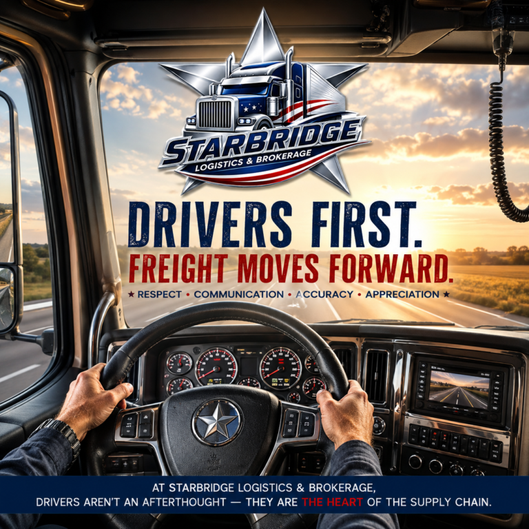 Why We Put Drivers First at StarBridge Logistics & Brokerage
